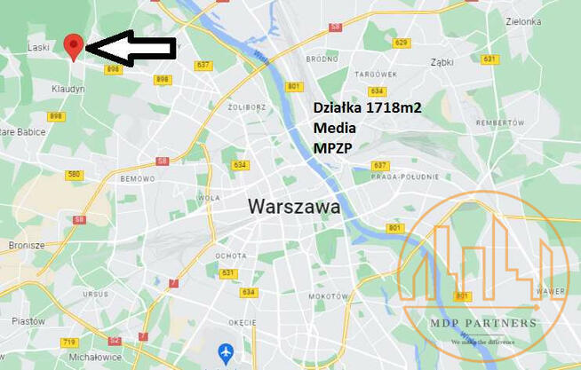 Działka budowlana Mościska gm. Izabelin, Chabrowa