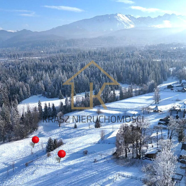 Widokowa działka w najwyższej części Zakopanego
