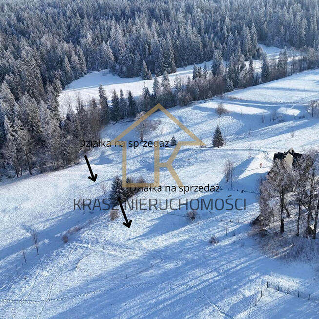 Widokowa działka w najwyższej części Zakopanego