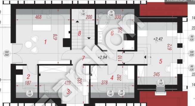 Dom Łoś gm. Prażmów