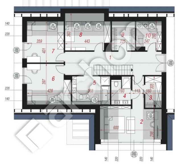 Dom Łoś gm. Prażmów