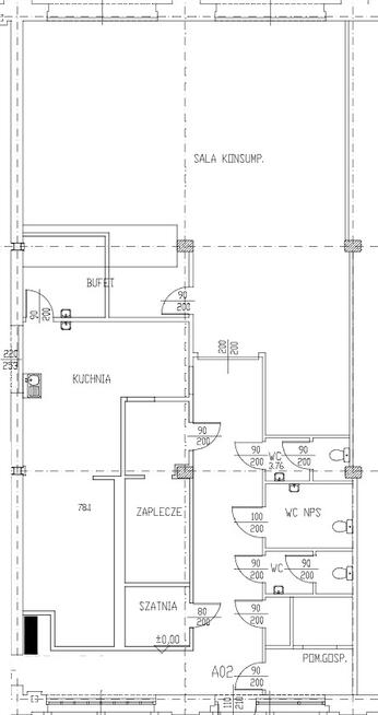 Gastronomia 230 m² – szkoły, firmy, duży ruch