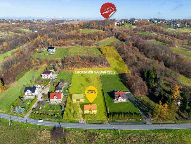 Działka budowlana Leńcze gm. Kalwaria Zebrzydowska