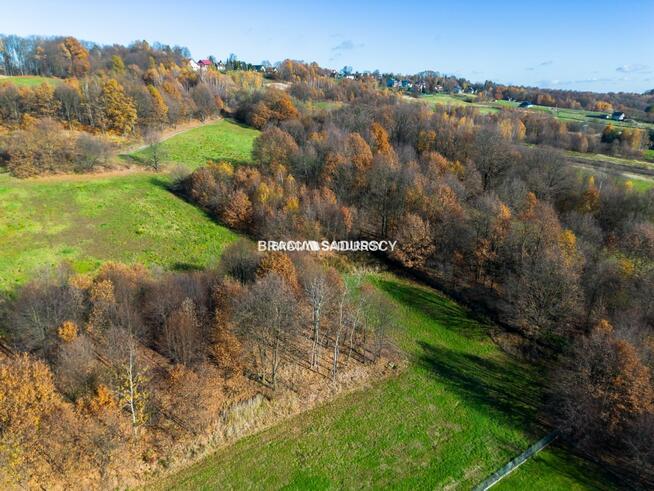 Działka budowlana Leńcze gm. Kalwaria Zebrzydowska