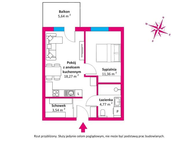 Mieszkanie na śródmiejskim osiedlu Kołobrzegu