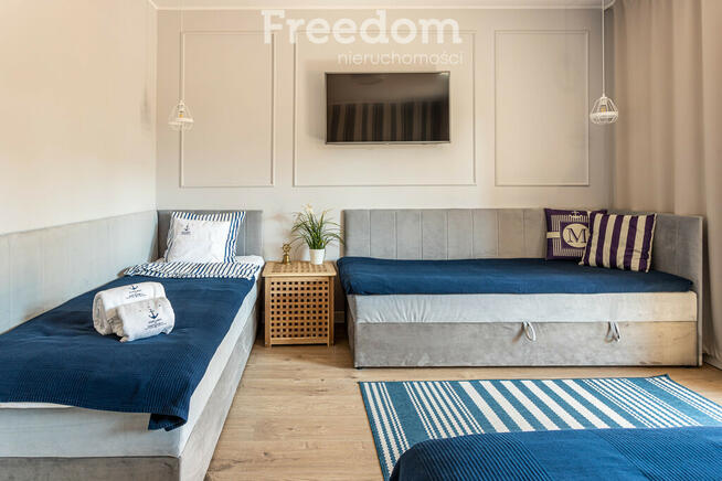 Rowy, gotowy apartament 35m2, Plaża 150m