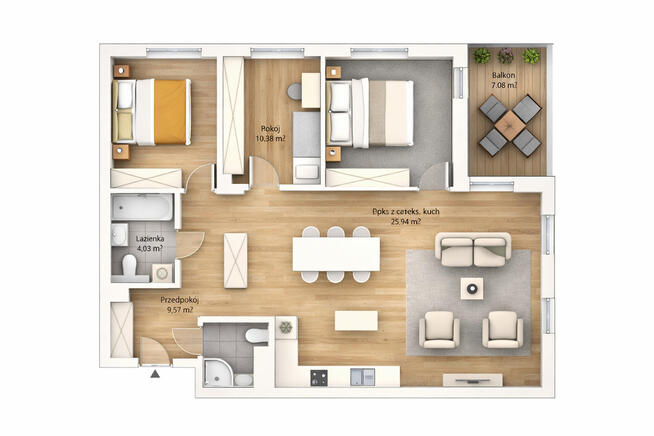 ⭐ 4 pokoje Bytkowska balkon 7 mgotowe do odbioru ⭐