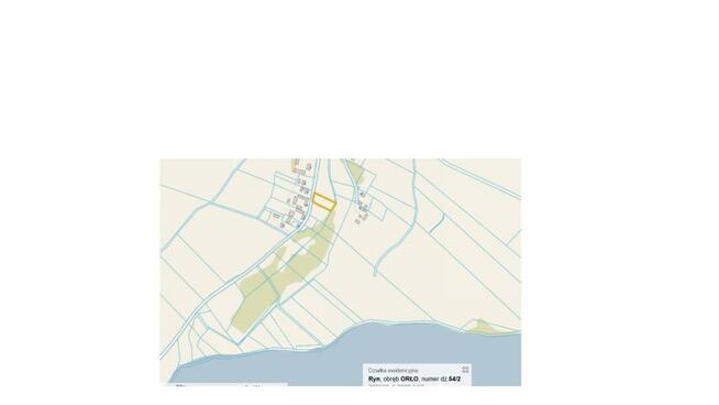 Działka budowlana Orło gm. Ryn