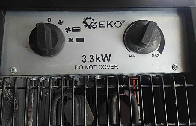 Nagrzewnica elek GEKO G80401 3,3kW Grzejnik Dmuchawa Piecyk
