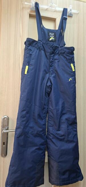 Spodnie narciarskie z szelkami Firmy F&F na 9 -10 lat