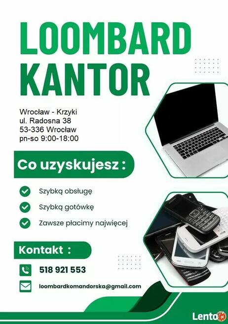 Skup/sprzedaż telefonów komórkowych Radosna 38