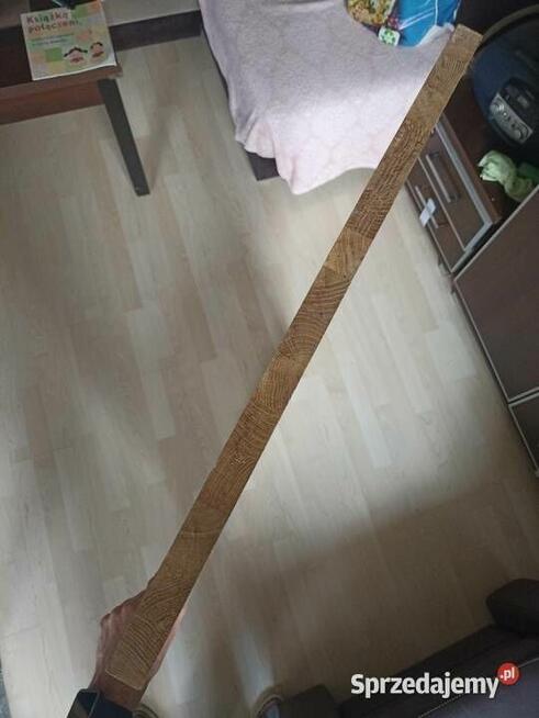 Blat kuchenny dębowy 130,4 cm x 63,8 cm x 2,7 cm | transport