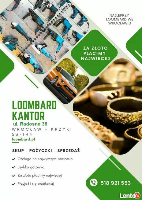 Gotówka na każda okazje !!! W-w ul. Radosna 38