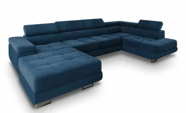 Kanapa U z funkcją spania