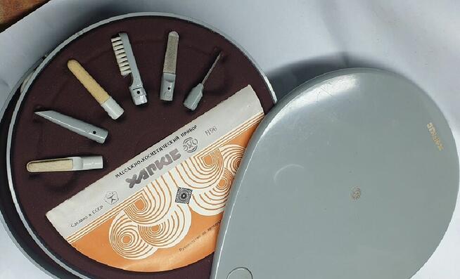 Zabytkowy zestaw do masażu marki CHARKÓW