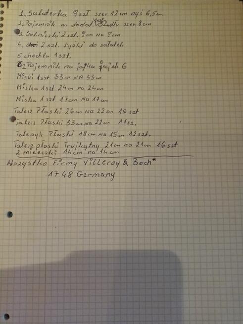 Sprzedam serwis obiadowy