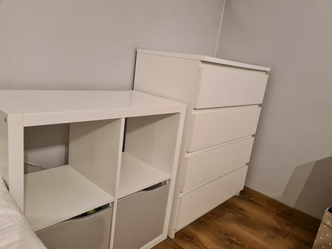 Okazja! Biały komplet mebli IKEA - zestaw do pokoju młodzież