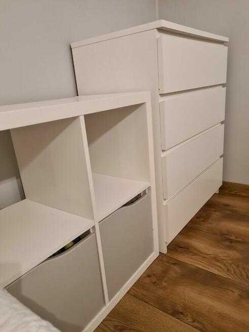 Okazja! Biały komplet mebli IKEA - zestaw do pokoju młodzież