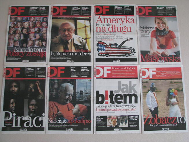 DF – Duży Format – tygodnik Gazety Wyborczej z roku 2008
