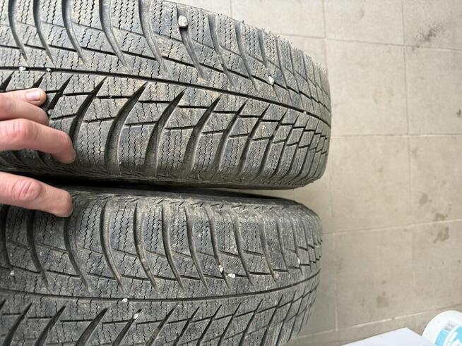 Felgi z oponami zimowymi brigstone r14 185 70 vw polo