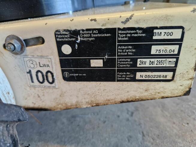 Kosiarka listwowa GUDBROT BM 700