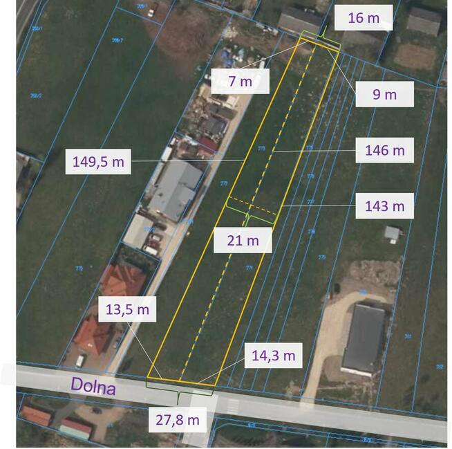 Atrakcyjna działka, Bełchatów, ulica Dolna