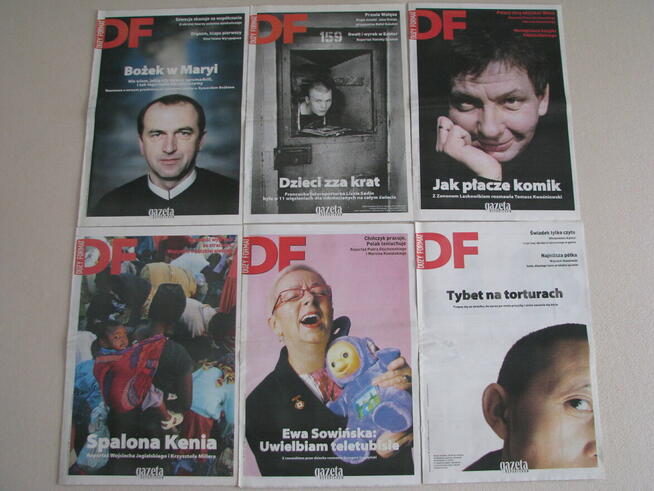 DF – Duży Format – tygodnik Gazety Wyborczej z roku 2008