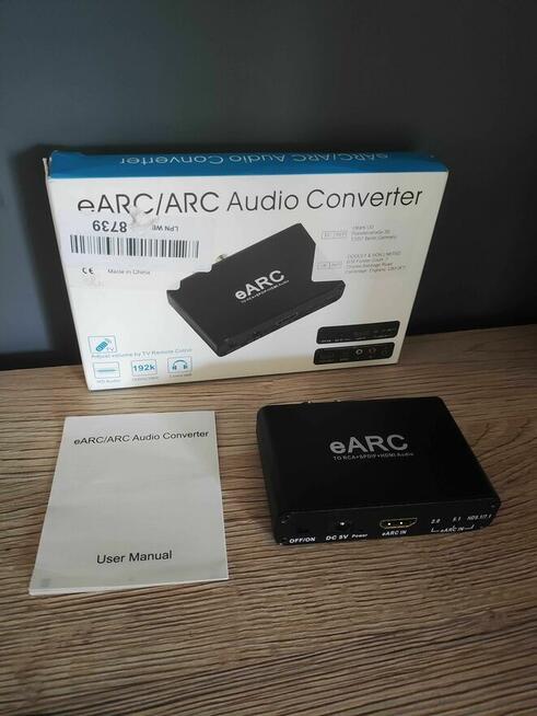 Konwerter ekstrakt Adapter audio HDMI RCA Chinch optyczne