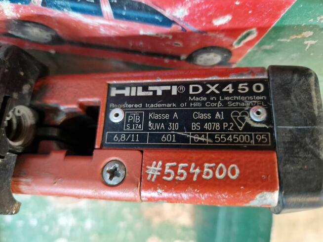 HILTI DX 450 Gwoździarka Osadzak