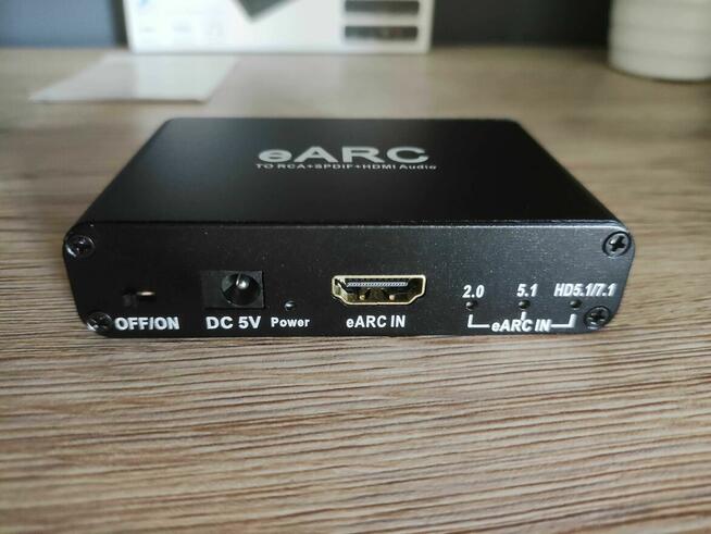 Konwerter ekstrakt Adapter audio HDMI RCA Chinch optyczne