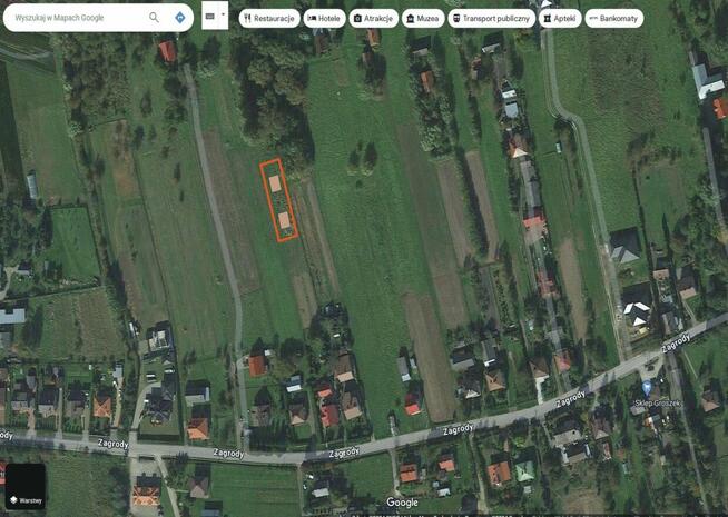działka budowlana Tyczyn Zagrody