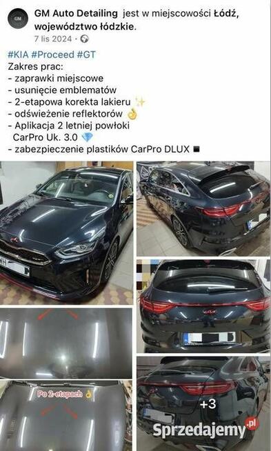 Kia ProCeed GT 204 KM | Bogate wyposażenie | Niski przebieg