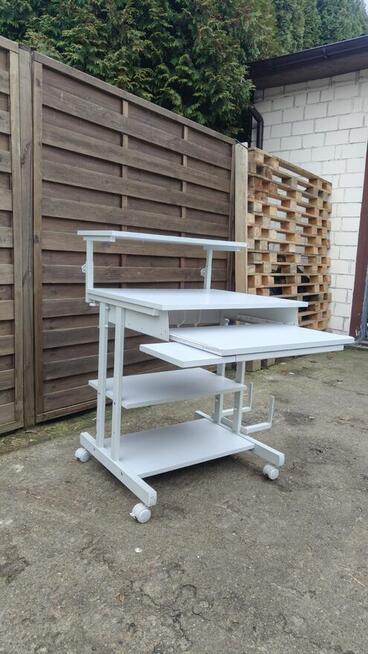 Mobilny stolik komputerowy biurko na kółkach
