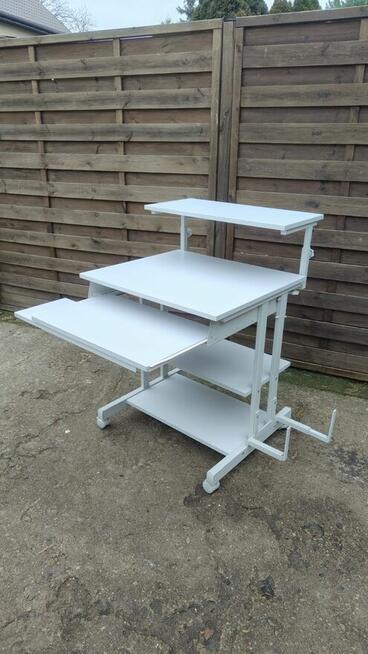 Mobilny stolik komputerowy biurko na kółkach