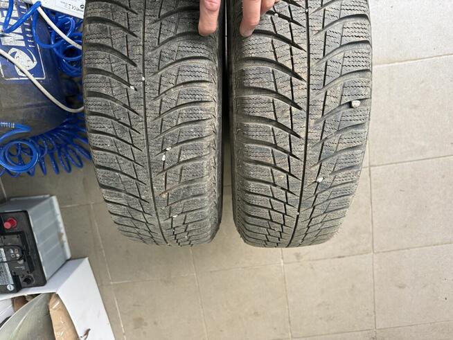 Felgi z oponami zimowymi brigstone r14 185 70 vw polo