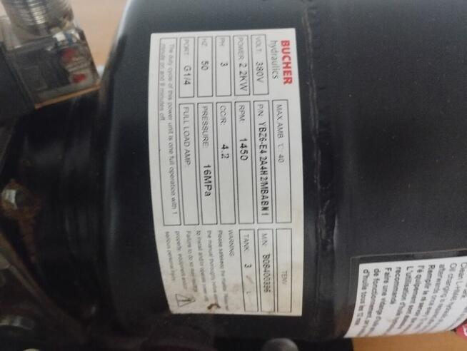 Sprzedam pompę hydrauliczną