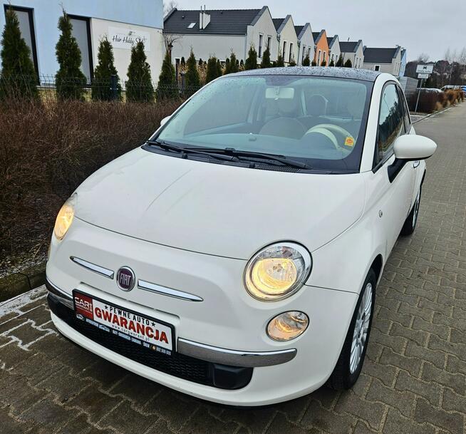 Fiat 500 1.2i Rata od400zł Panorama DachZadbany