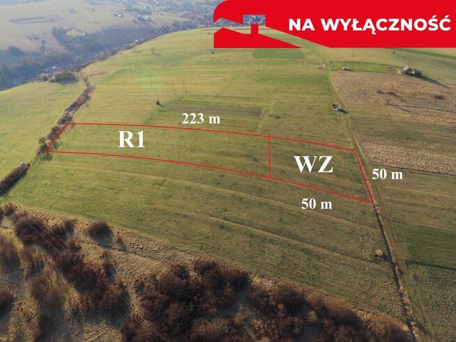 Działka w Grywałdzie; 1,1003 ha; warunki zabudowy