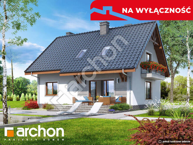 Dom w Lucernie 5, 1200 m2 działka