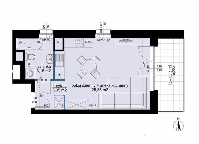 Mieszkanie Poznań gm. Poznań-Stare Miasto Winogrady, Hawelańska