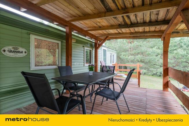 Bungalow w okolicy jeziora Wałpusz.