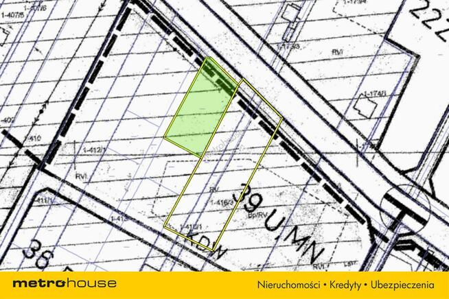 Działki usługowo-mieszkaniowe z zabudową Antonie