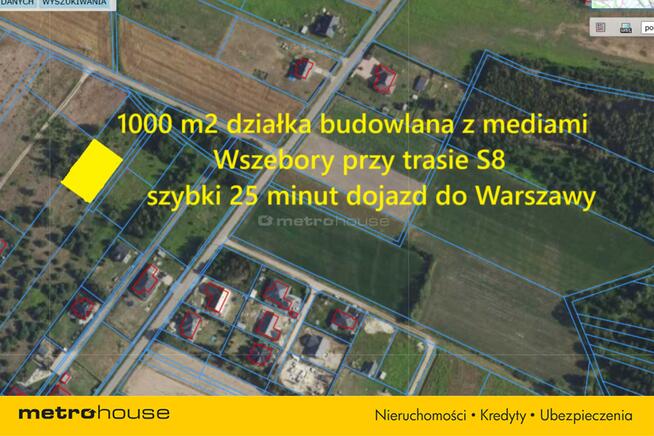 OKAZJA! Działka budowlana pod Radzyminem przy S8