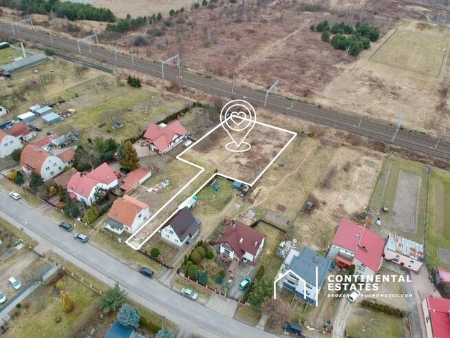 Działka budowlana 2011 m² – Miękinia, ul. Lipowa