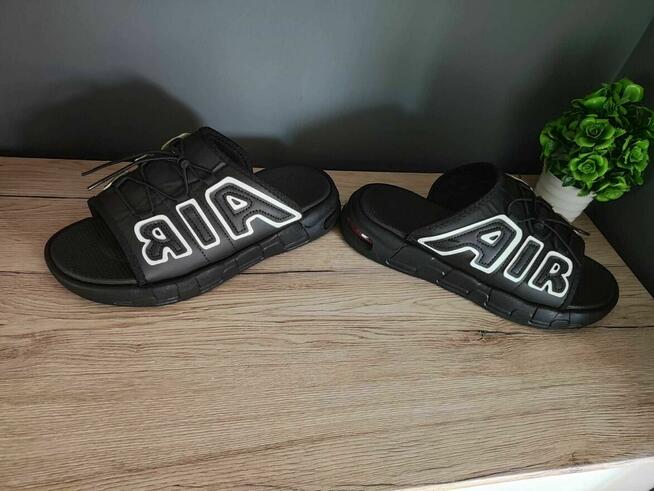 Klapki Sportowe sandały Męskie czarne laczki Air Max