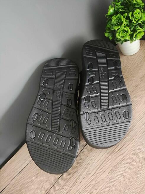Klapki Sportowe sandały Męskie czarne laczki Air Max