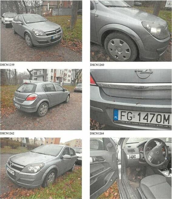 Samochód osobowy Astra III 1.6 MR`04 E4 2005 r.