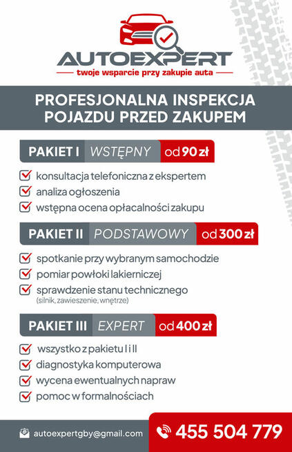 Bezpieczny zakup samochodu, profesjonalne oględziny