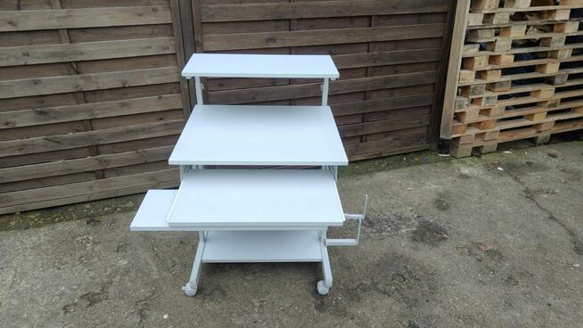 Mobilny stolik komputerowy biurko na kółkach