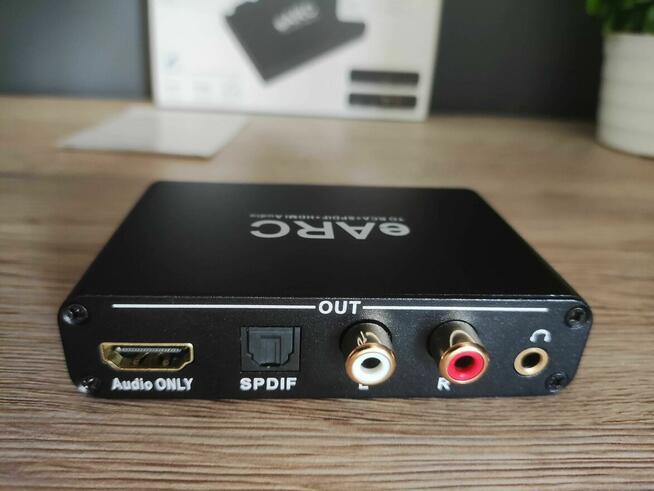 Konwerter ekstrakt Adapter audio HDMI RCA Chinch optyczne